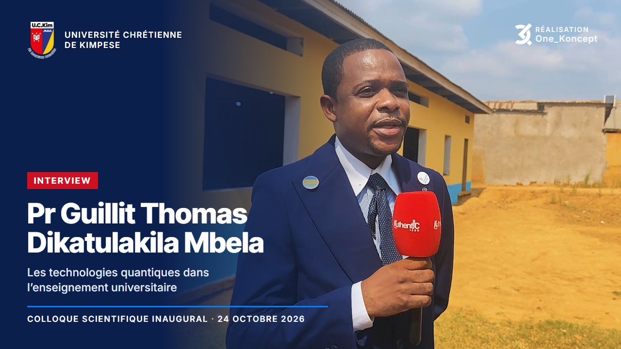 Interview vidéo du Pr Guillit Thomas Dikatulakila Mbela