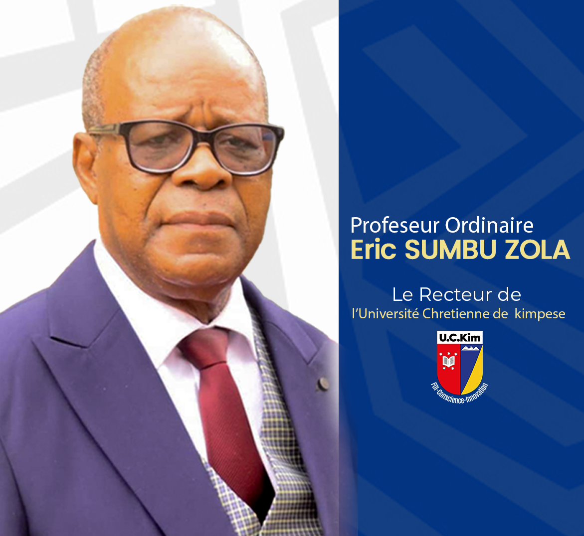 Professeur Ordinaire Pierre-Eric SUMBU ZOLA LEZI